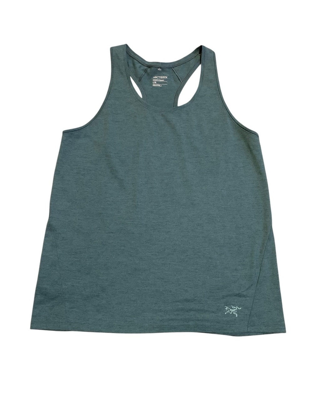 Arc’teryx Womens L Racerback Tank Top Green Hiking Running Athletic